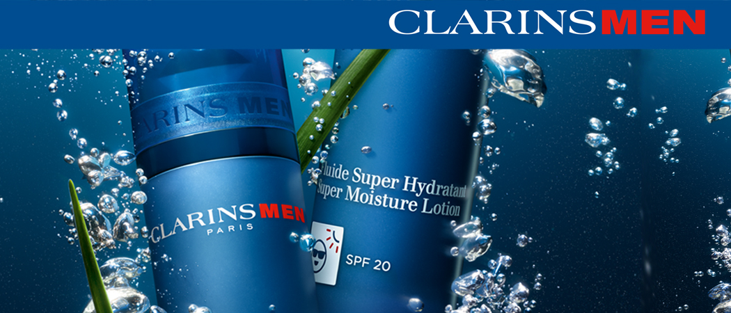 Clarins for Men Banner1